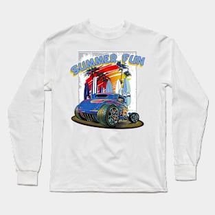 Summer Fun - Hot Rods Long Sleeve T-Shirt